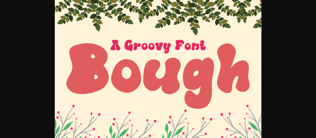 Bough Font Poster 3