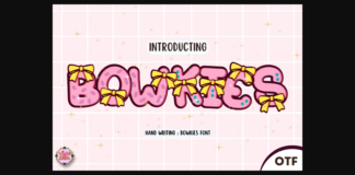 Bowkies Font Poster 1