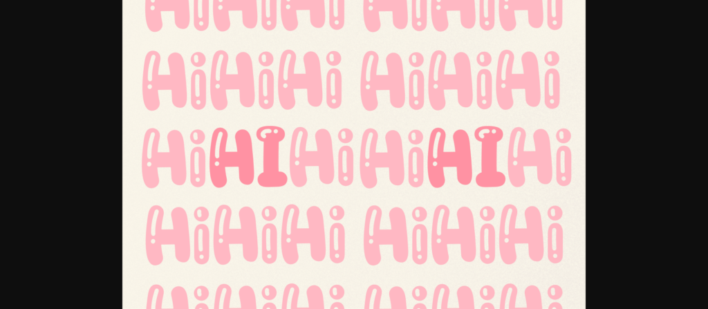 Bubble Gum Font Poster 4