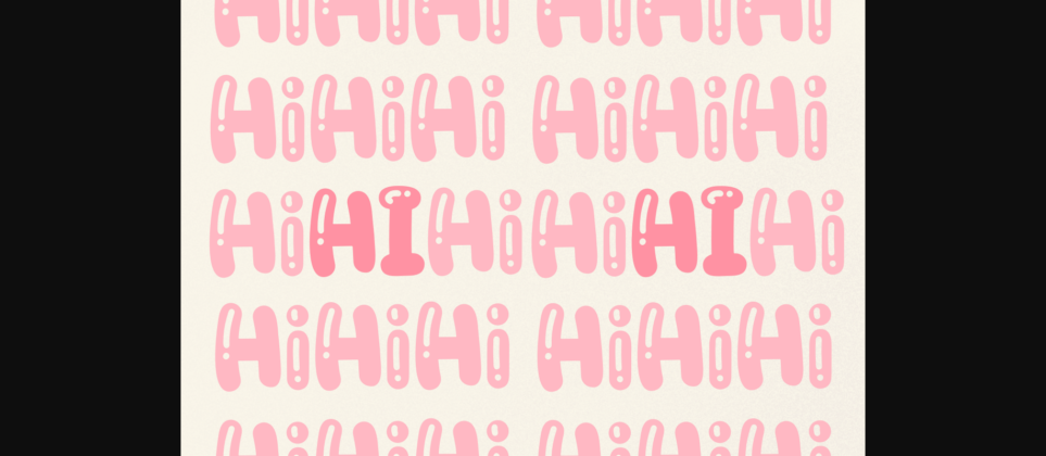 Bubble Gum Font Poster 4