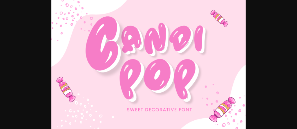 Candipop Font Poster 3