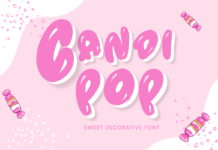 Candipop Font Poster 1