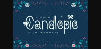 Candlepie Font Poster 1