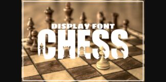 Chess Font Poster 1