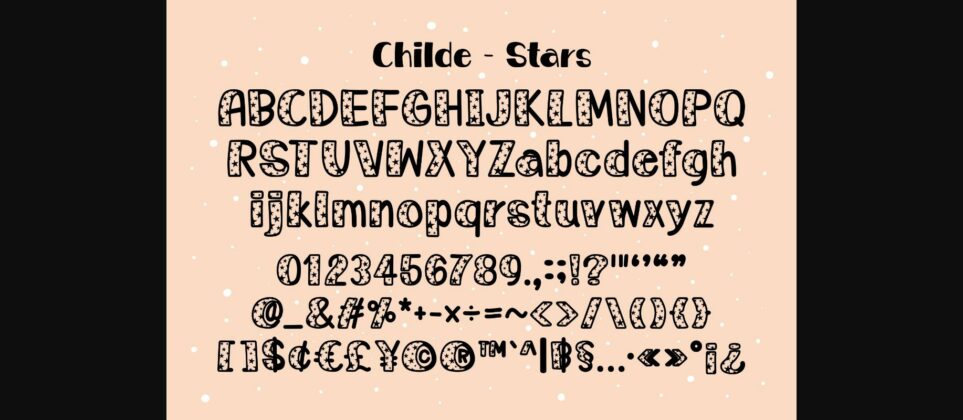 Childe Font Poster 7