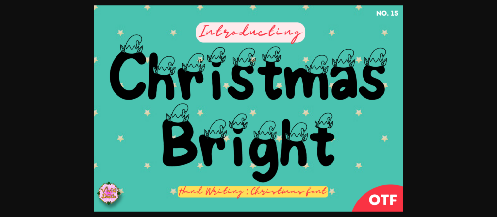 Christmas Bright 15 Font Poster 3