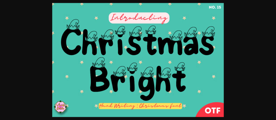 Christmas Bright 15 Font Poster 1