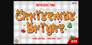 Christmas Bright 17 Font Poster 1