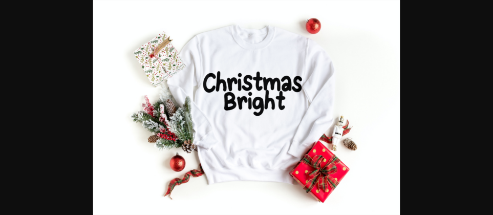 Christmas Bright 4 Font Poster 7