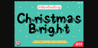 Christmas Bright 13 Font Poster 1