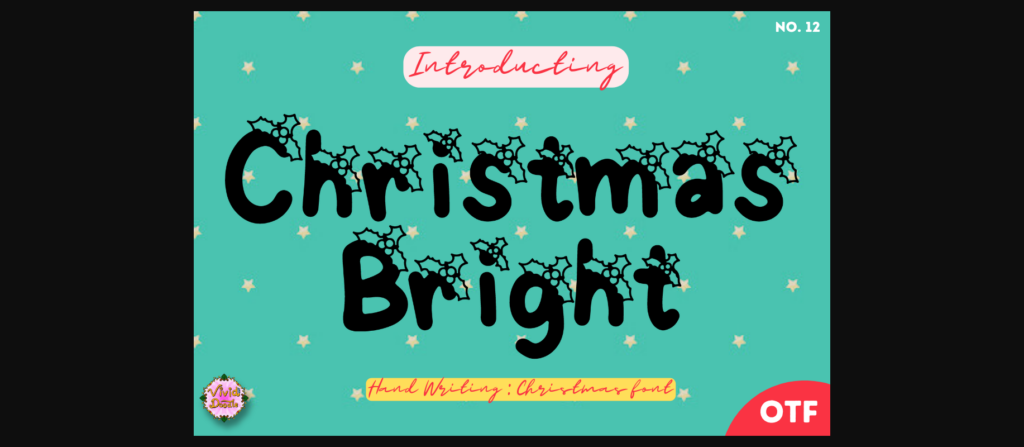 Christmas Bright 12 Font Poster 3