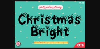 Christmas Bright 12 Font Poster 1