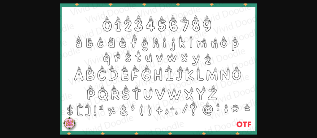 Christmas Bright Font Poster 4