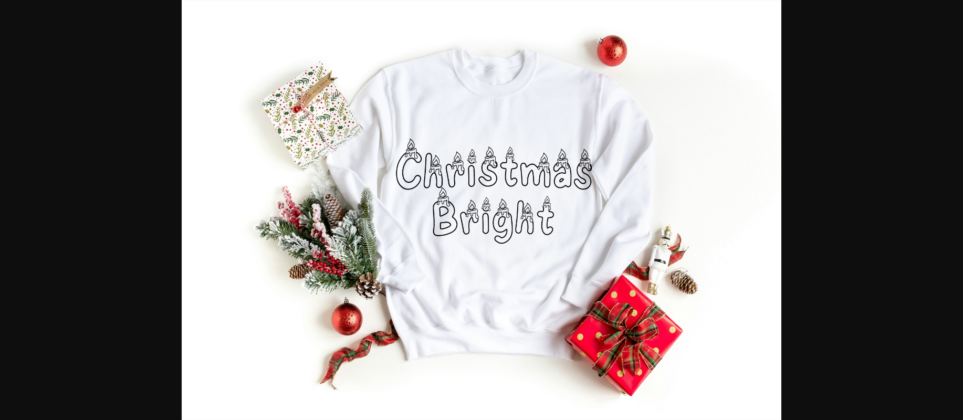 Christmas Bright Font Poster 6