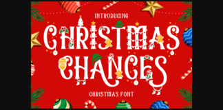 Christmas Chances Font Poster 1