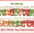 Christmas Colorful Font