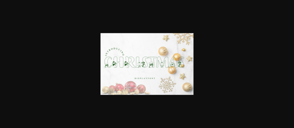 Christmas Font Poster 3