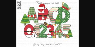 Christmas Font Poster 1