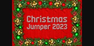 Christmas Jumper 2023 Font Poster 1