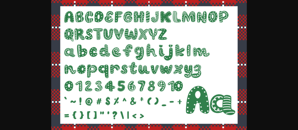 Coco Christmas Font Poster 4