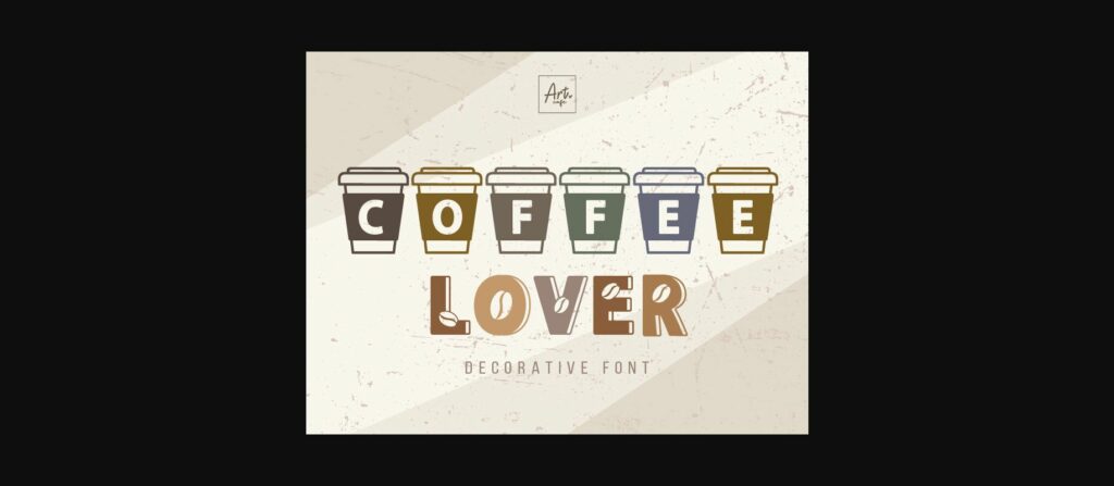 Coffee Lover Font Poster 3