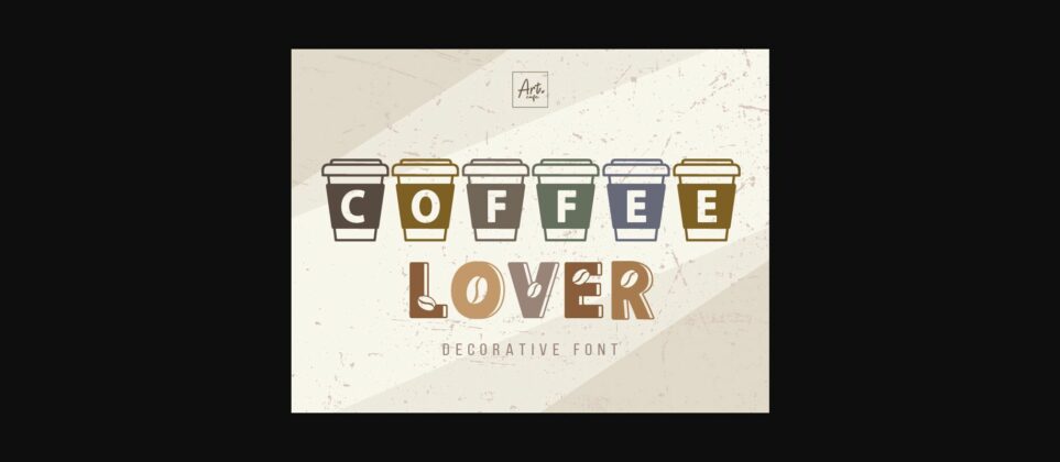 Coffee Lover Font Poster 1