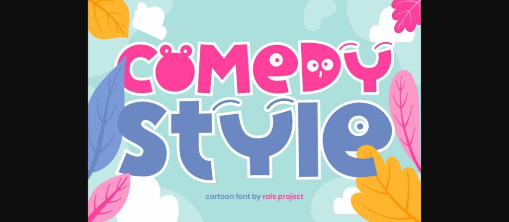 Comedy Style Font Poster 3