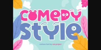 Comedy Style Font Poster 1