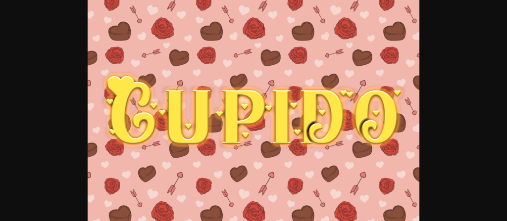 Cupido Font Poster 3