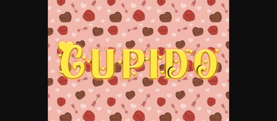 Cupido Font Poster 3