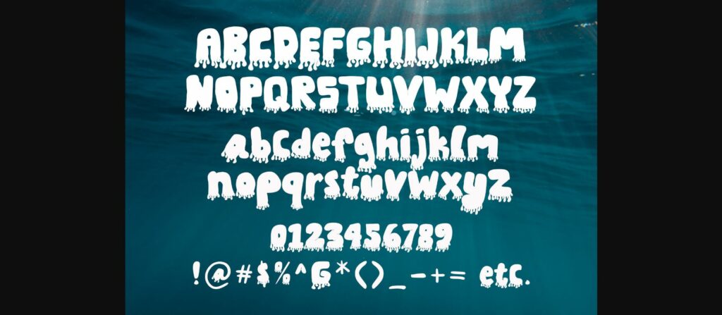 Curly Puth Font Poster 7