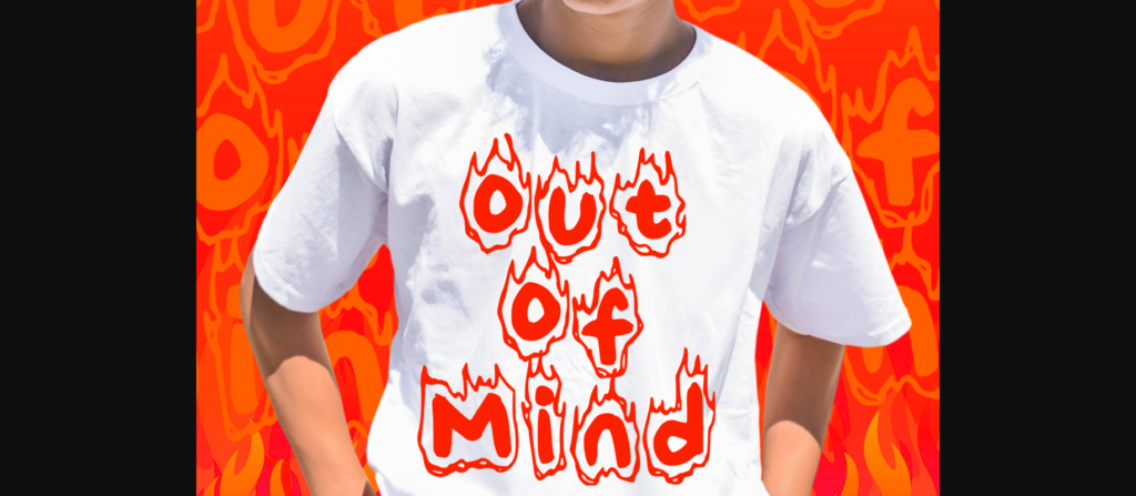 Cute Fire Font Poster 5