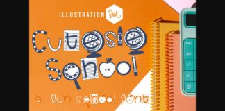 Cutesie School Font Poster 1