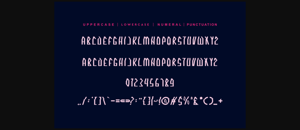 Cyber Glitcher Font Poster 7