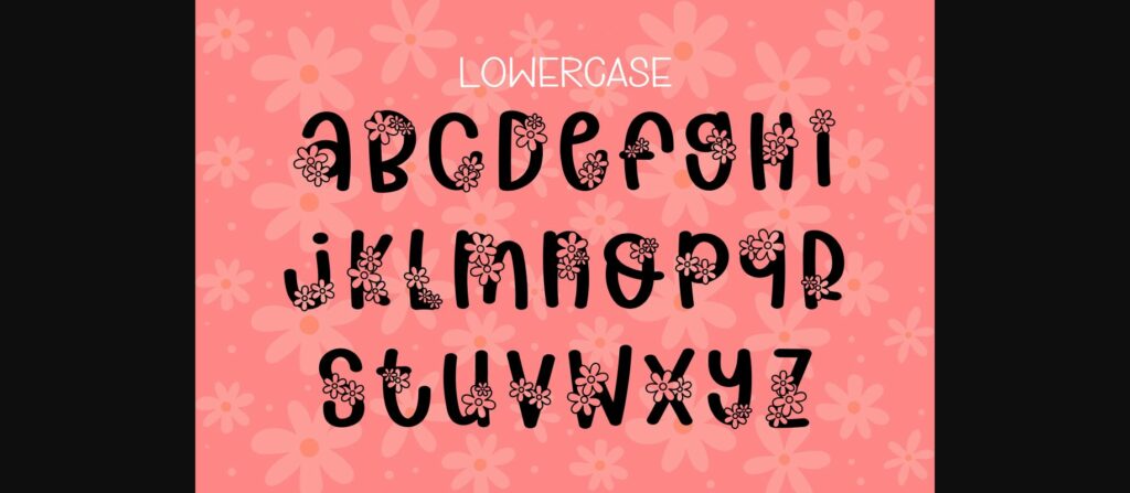 Daisy Font Poster 6