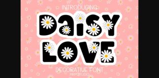 Daisy Love Font Poster 1