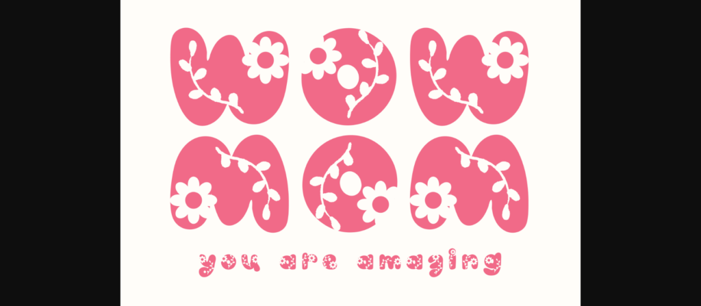 Daisy Smile Font Poster 6