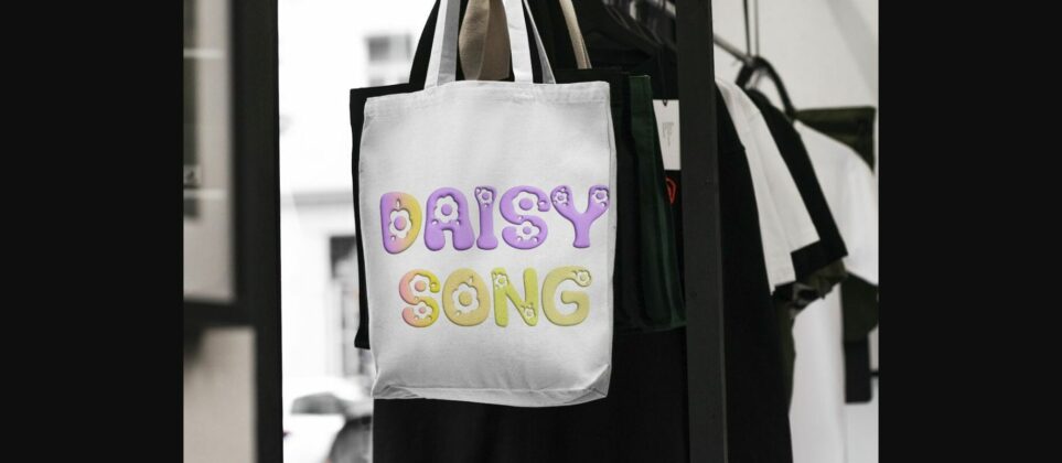 Daisy Song Font Poster 9