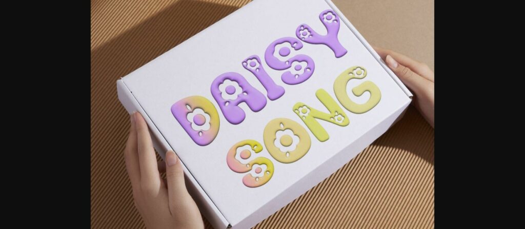 Daisy Song Font Poster 10