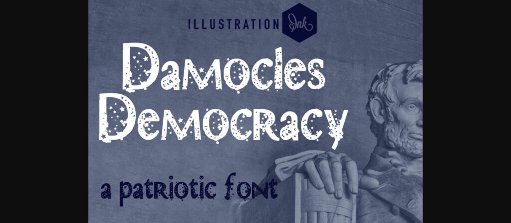 Damocles Democracy Font Poster 3