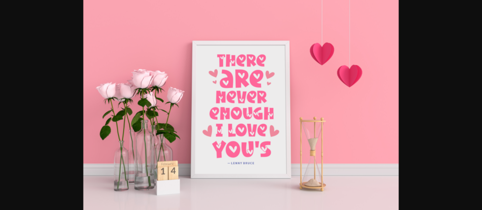 Dear Cheri Font Poster 6