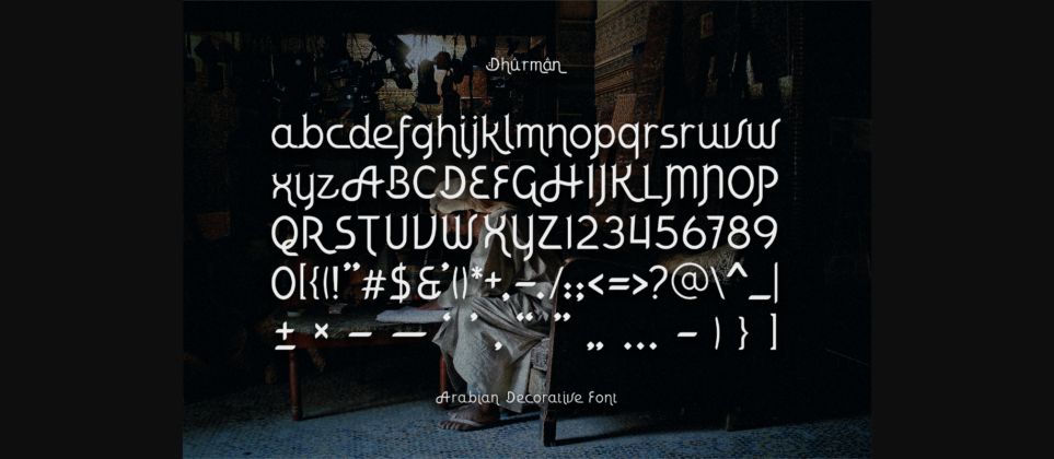 Dhurman Font Poster 4