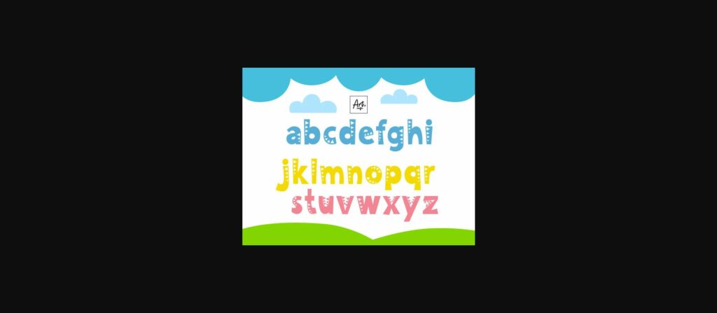 Dinosaur Alphabet Font Poster 5