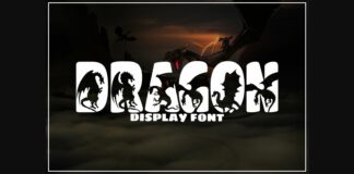 Dragon Font Poster 1