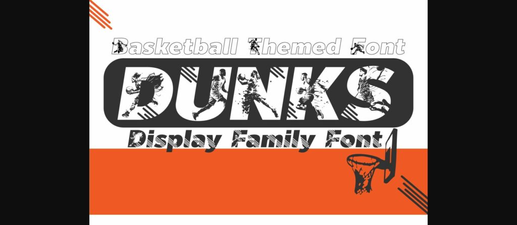 Dunks Font Poster 3