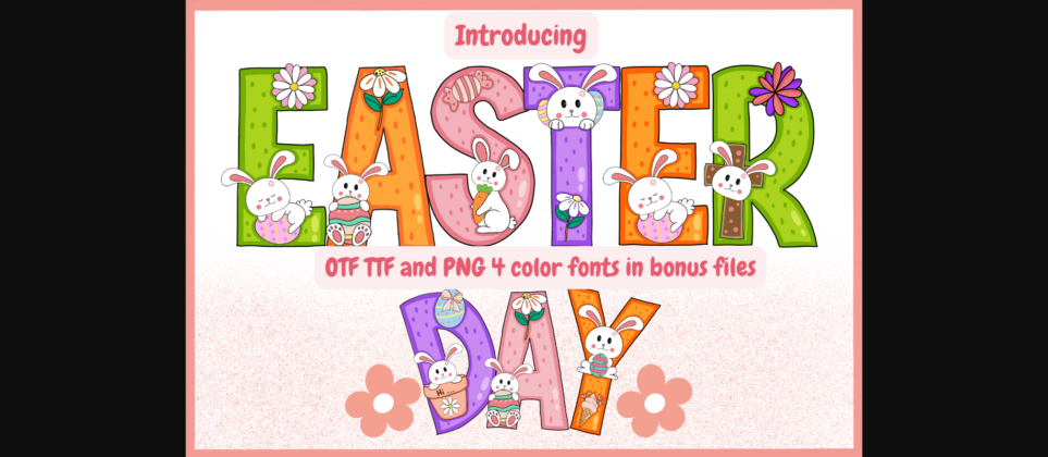 Easter Day Font Poster 3