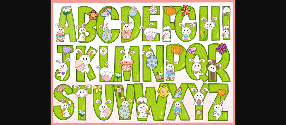 Easter Day Font Poster 4