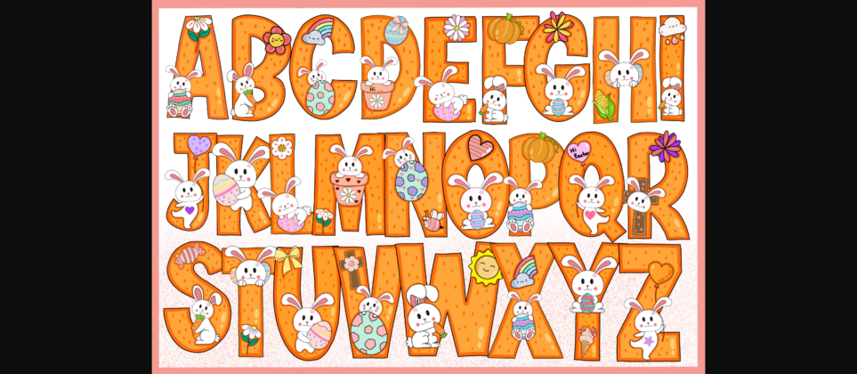 Easter Day Font Poster 5