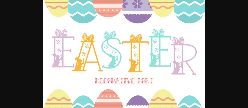 Easter Day Font Poster 3