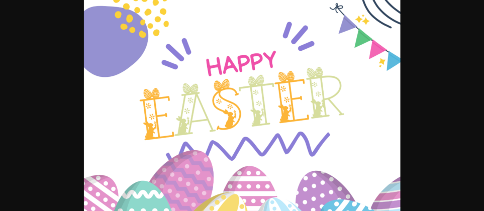 Easter Day Font Poster 4